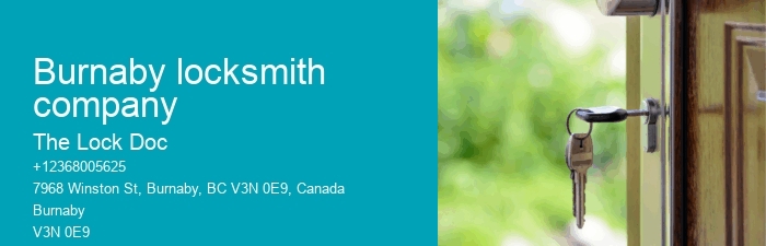 Burnaby locksmith company