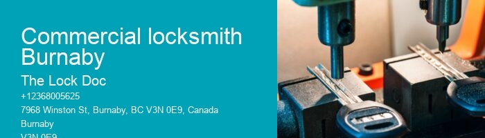 Commercial locksmith Burnaby