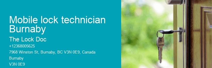Mobile lock technician Burnaby
