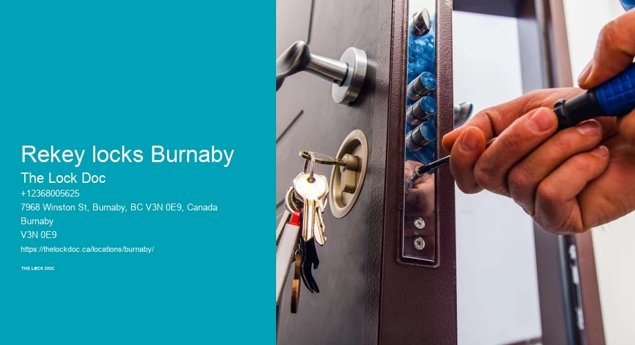 Rekey locks Burnaby